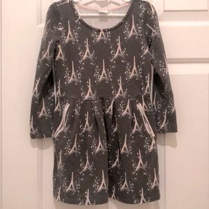 Super Cute Eiffel Tower Girls Dress, Size 6
